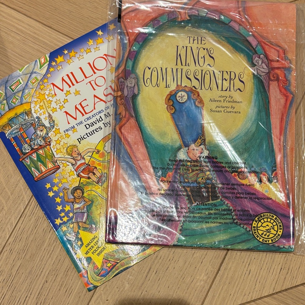 Children’s Math Picture Book Bundle Place Value & Measurement